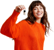 background girl
